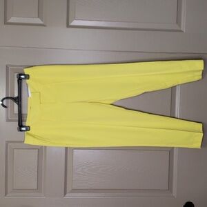 NWT Worthington pineapple ankle pants size 4